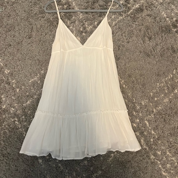 Garage White Hayden Tiered Babydoll Dress - Picture 3 of 6